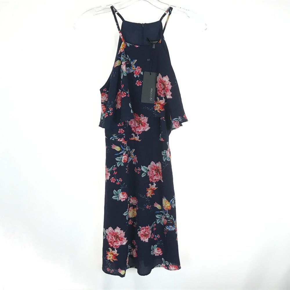 NWT Womens Size XS Nordstrom 19 Cooper Sleeveless Floral Print Lined Mini Dress